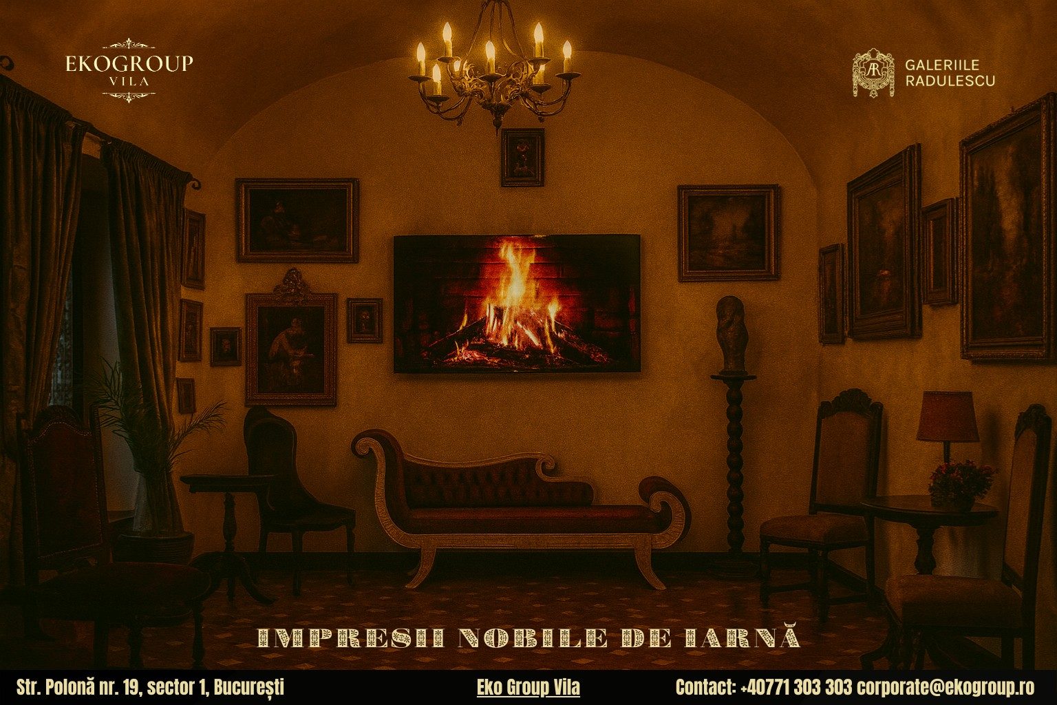 Obiceiuri de iarnă regale din București, readuse la viață în expoziția Crăciunul anilor ’30 de la Eko Group Vila