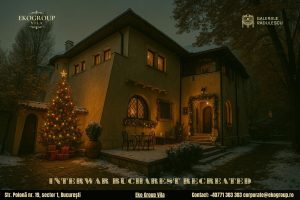 Poveste de Craciun în farmecul anilor ’30: o călătorie nostalgică în Casa Tătărăscu transformată în Eko Group Vila